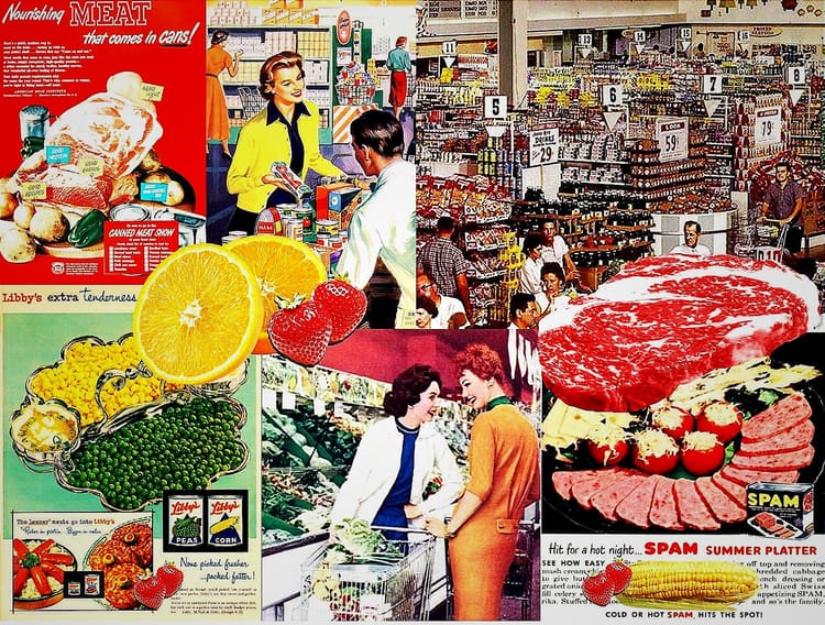 Grocery Shopping at Midcentury: A Rising Standard of Elegance